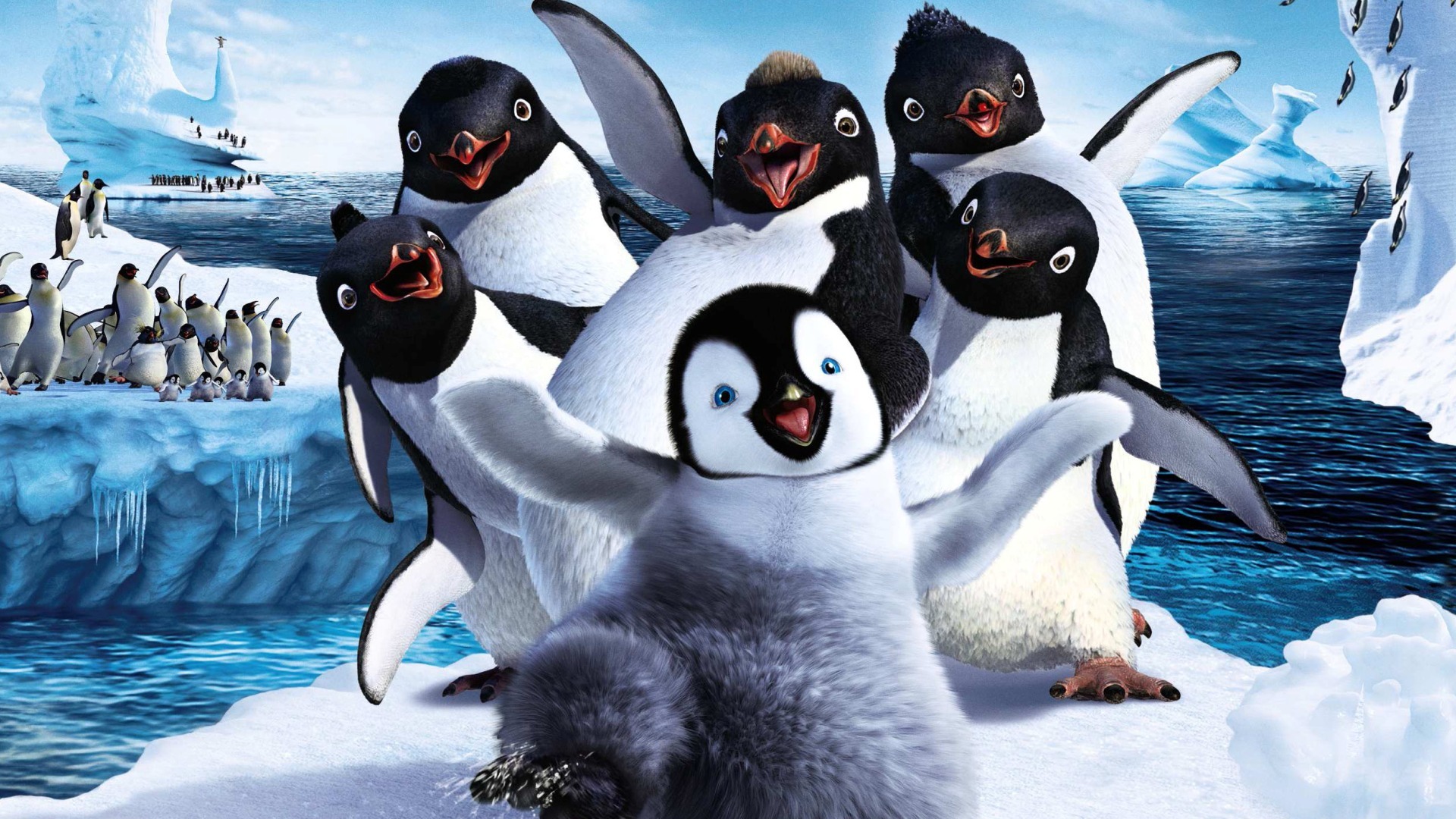 Happy Feet y la historia del pingüino