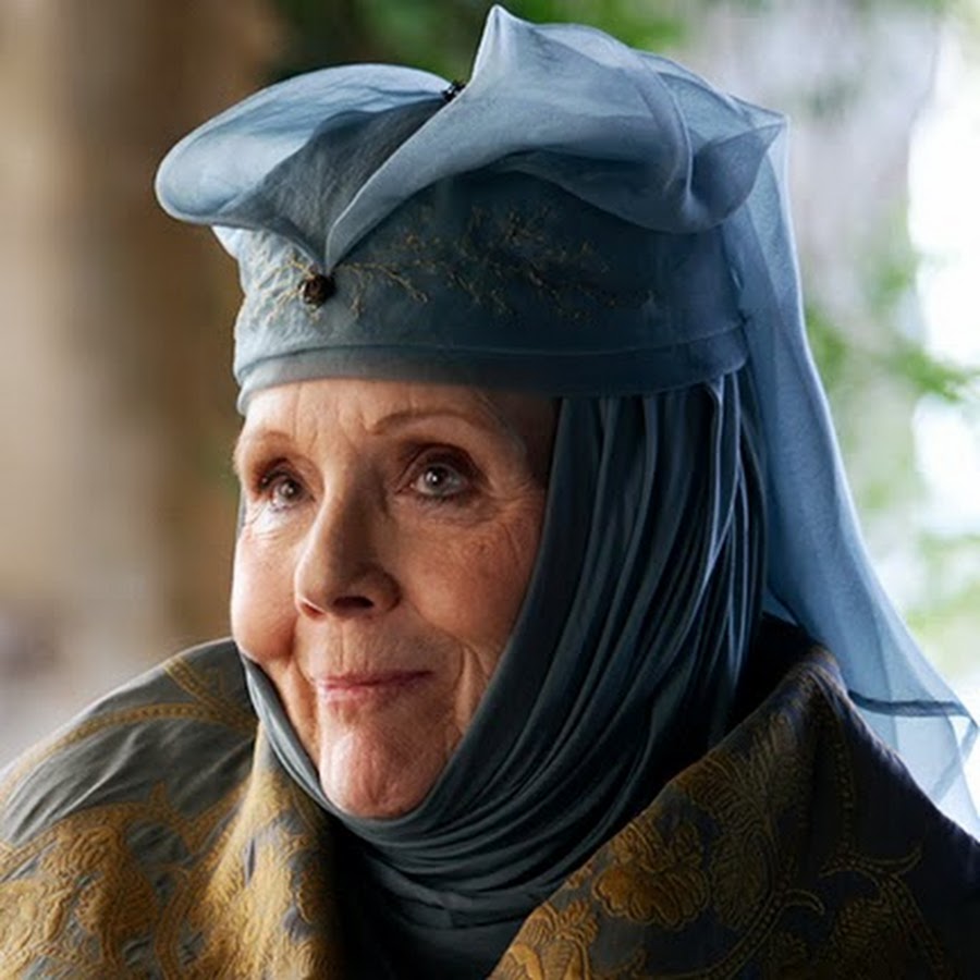 La actriz que da vida a este personaje se llama Diana Rigg