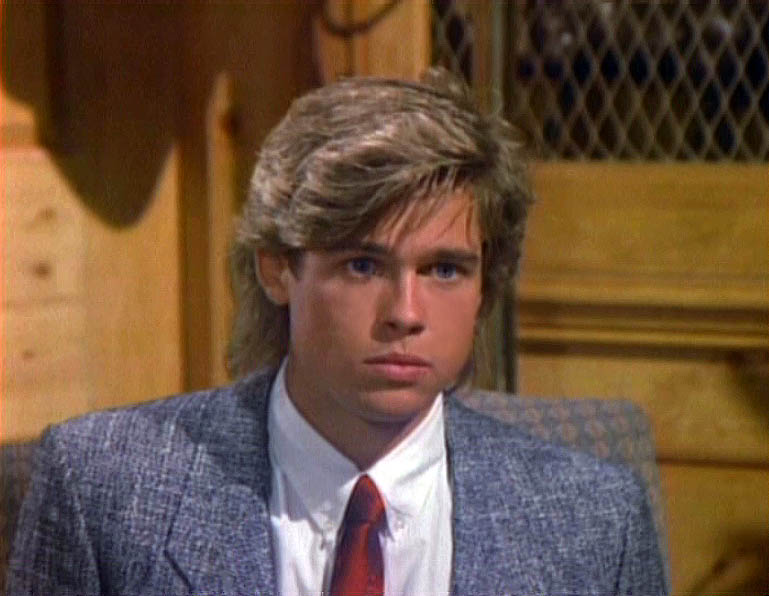 Brad Pitt en la serie Dallas (1987)
