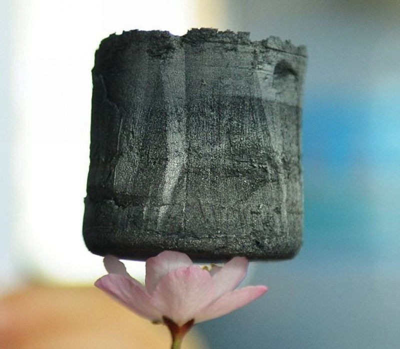 Aerogel de grafeno, el material más ligero del mundo