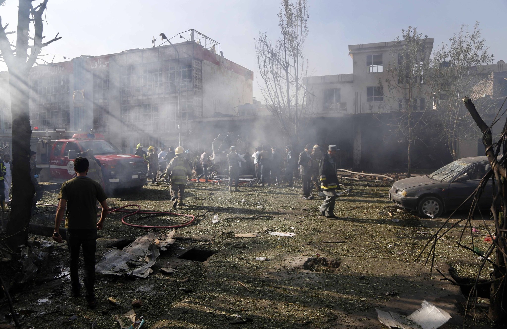 Kabul, Afghanistan actualmente con la guerra