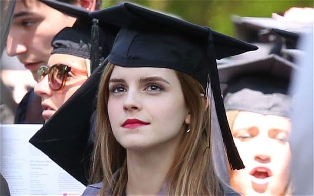 Emma Watson estudió Literatura Inglesa en la Universidad de Brown