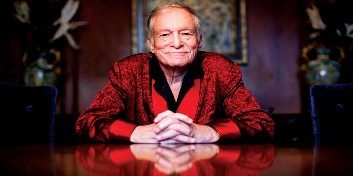 Hugh Hefner, más allá de la revista Playboy