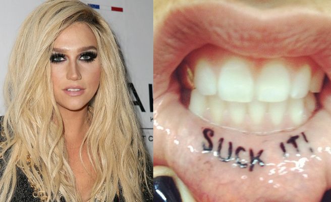 Tatuaje de Kesha