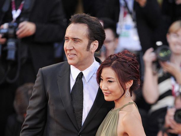 Nicolas Cage y Alice Kim