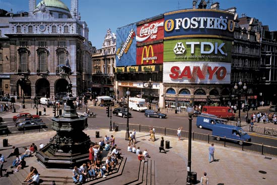 Piccadilly Circus, Londres 2017