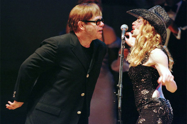 Madonna y Elton John