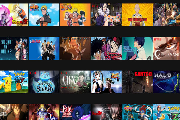 Codigos Anime da Netflix 