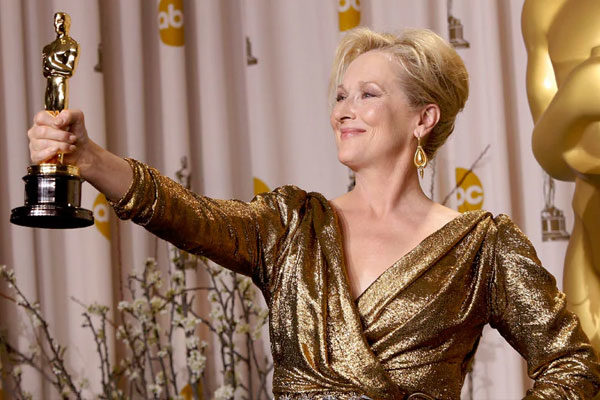 Meryl Streep ha sido la más nominada