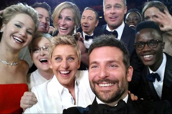 Ellen Degeneres y su famosa selfie