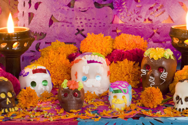 Día de los muertos dulces