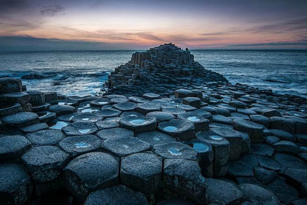 Una Calzada de Gigantes, Irlanda