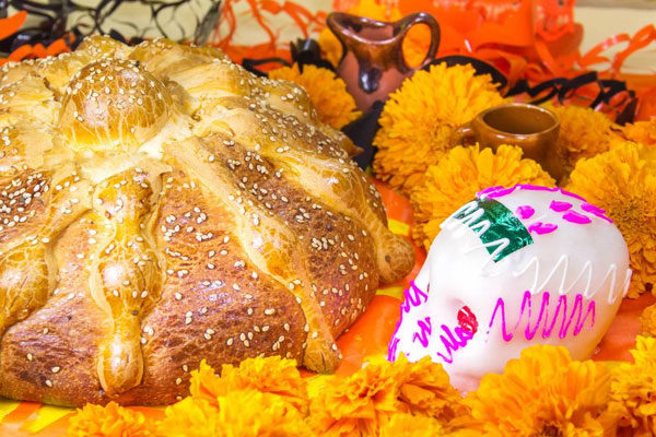 El famoso pan de muerto