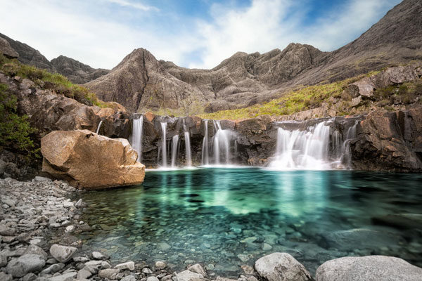 Pozas de las Hadas, Escocia