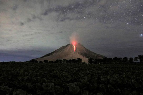 Volcán Sinabung