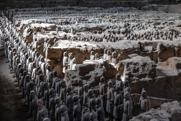 Guerreros de terracota