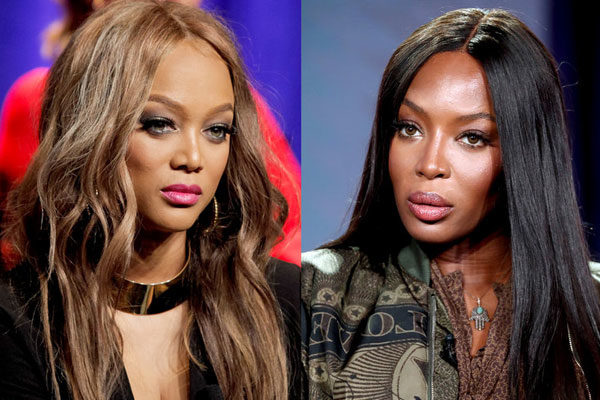 Naomi Campbell y Tyra Banks