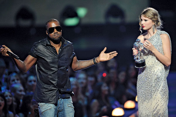 Kanye West y Taylor Swift