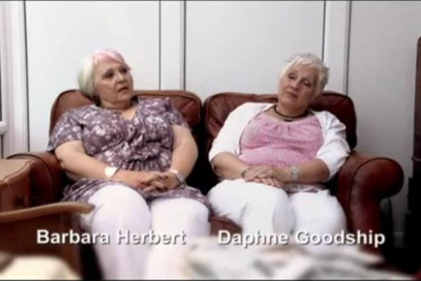 Barbara Herbert y Daphne Goodship