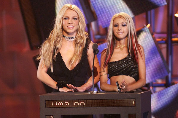 Christina Aguilera y Britney Spears