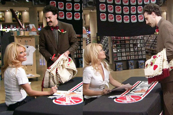 Pamela Anderson en Borat