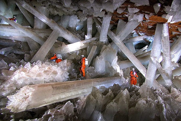 La Cueva de los Cristales, México