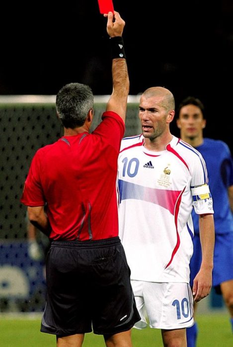 ¿Qué fue lo que realmente ocasionó esta reacción en Zidane?