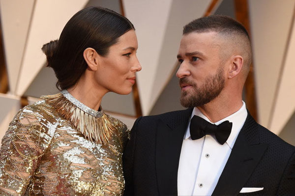 Justin Timberlake y Jessica Biel