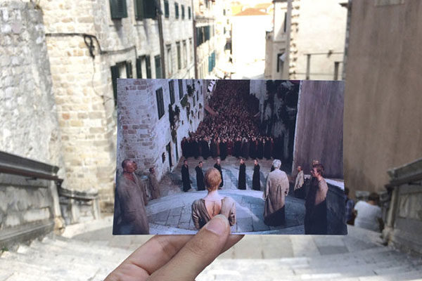 Escalera de los Jesuitas, Dubrovnik, Croacia