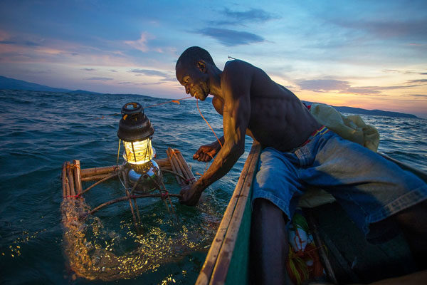 Pescando con Luces