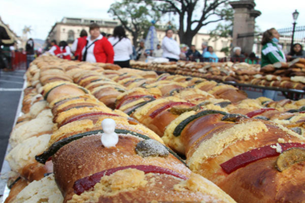 La rosca de reyes más grande del mundo