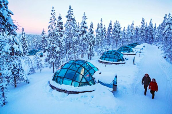 El Kakslauttanen Ártico Resort, Finlandia.