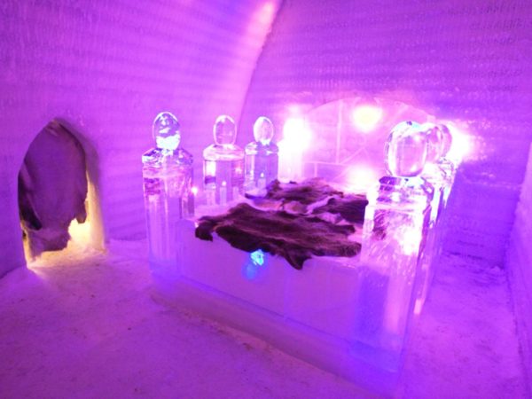 La Aurora Ice Museum en Fairbanks, Alaska.