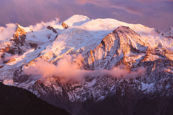 Mont-Blanc, Alta Saboya, Francia