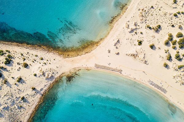 Simos Beach, Elafonisi, Grecia