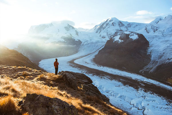 Glaciar Gorner, Valais, Suiza