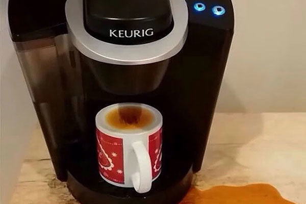 Una taza de cafe