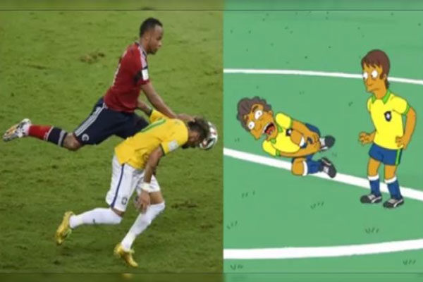 Lesión de Neymar