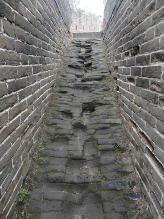 Recuerdos del tiempo en la gran muralla China