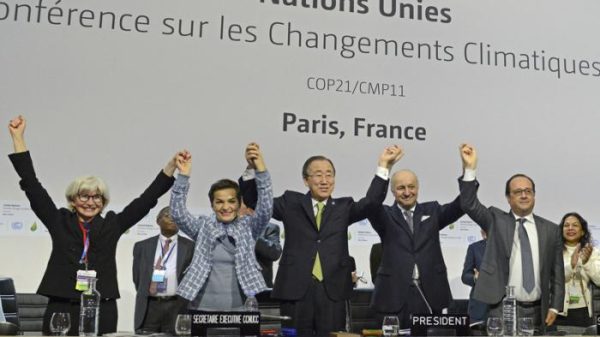 Se unen los Países en el acuerdo de París contra el cambio climático