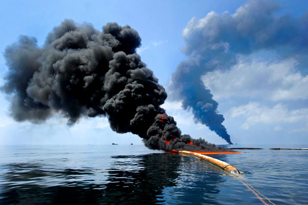 El derrame de petróleo en el Golfo de México