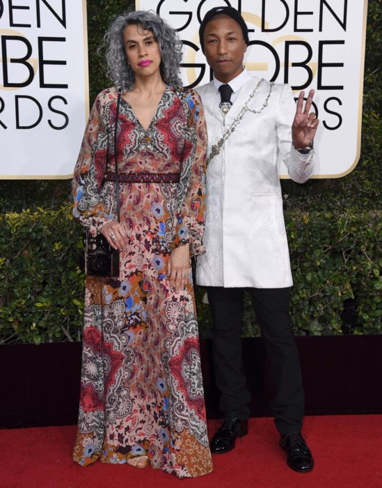 Pharrel Williams y Mimi Valdes