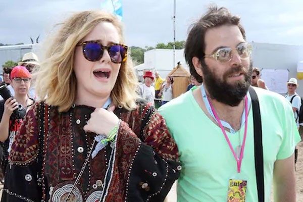 Adele y Simon Konecki