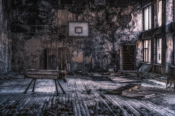 Sala de deportes de Pripyat