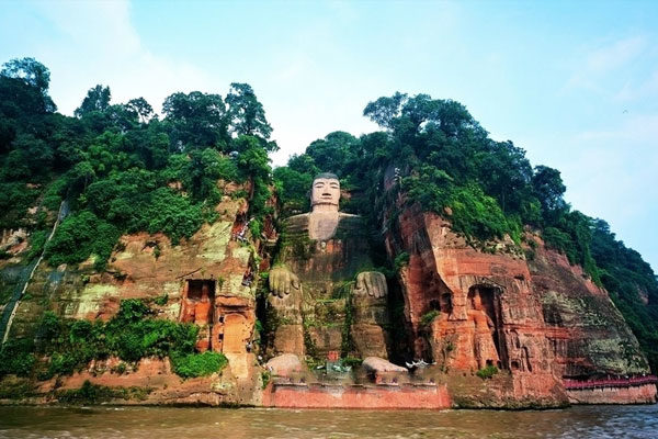 El Buda gigante Leshan, China