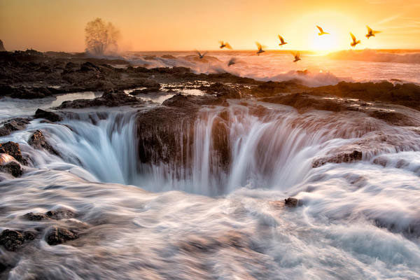 El pozo de Thor, Oregon