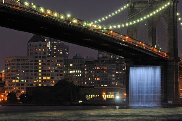 Olafur Eliasson: Las cascadas de la ciudad de Nueva York