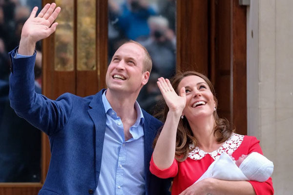El príncipe William y Kate