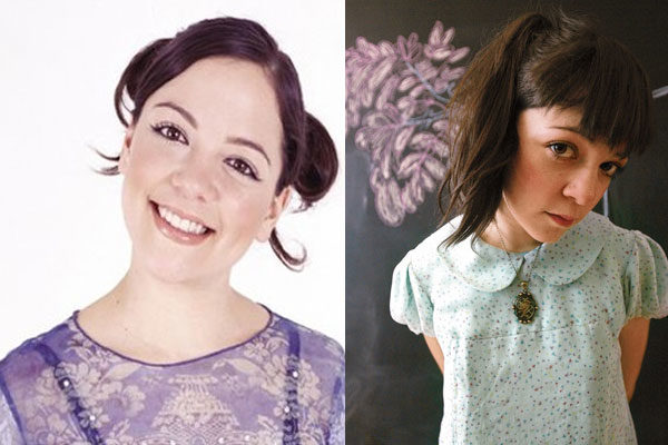 Natalia Lafourcade de pequeña