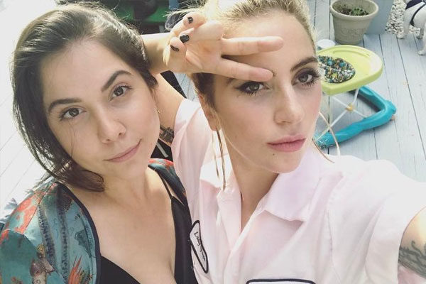 Lady Gaga y su hermana Natali Germanotta